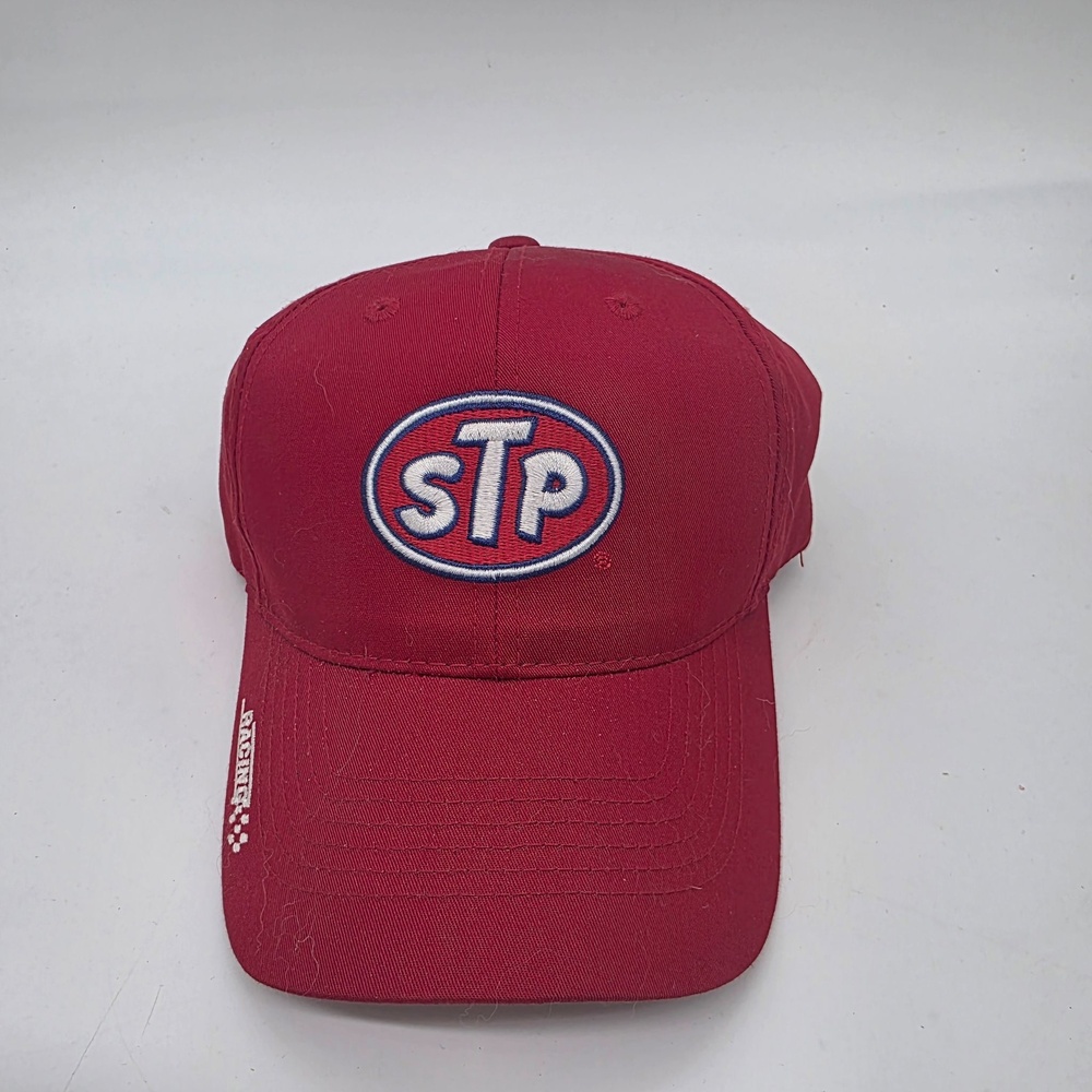 STP Racing Team Hat Cap Snap Back Mens One Size Red NASCAR Auto Racing Headgear